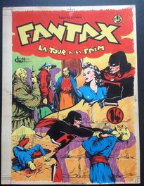 Couverture originale - Chott FANTAX 26 Couverture Originale . Éo Pierre Mouchot 1948 .