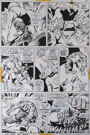 John Buscema - John Buscema - Fantastic Four #128 p21 - Planche originale