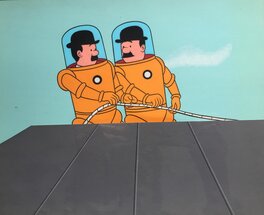 Hergé - Tintin - Planche originale