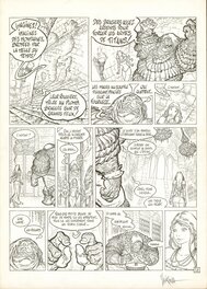 Bruno Maïorana - Garulfo tome 4 planche 28 - Comic Strip