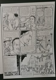 Martin Jamar - Planche originale de la bd Vincent de Jamar Martin - Comic Strip