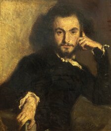 Portrait de Charles Baudelaire par Emile Deroy